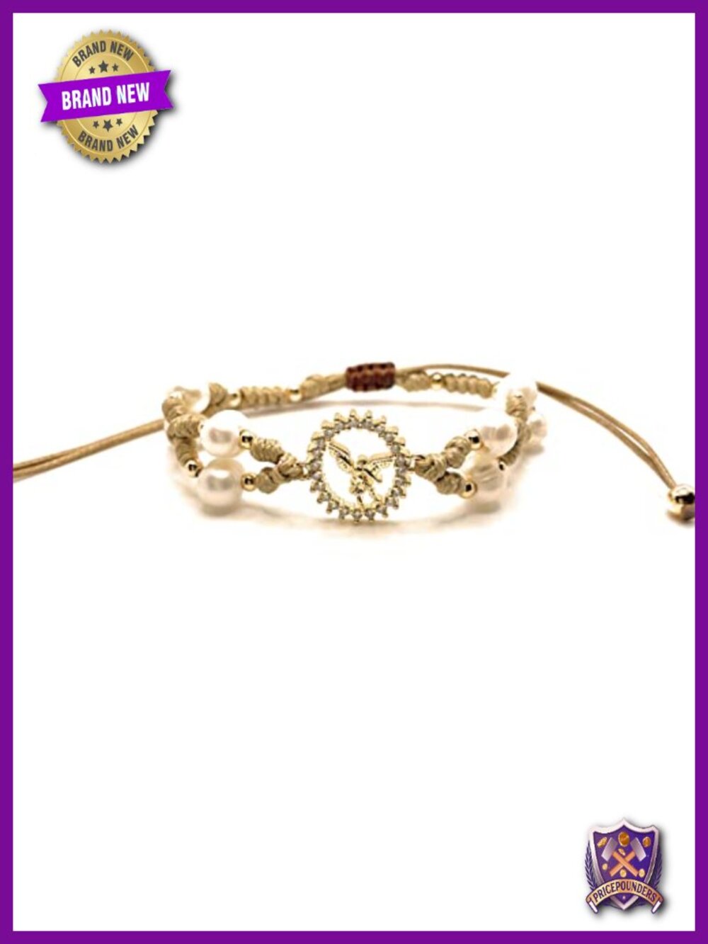 Saint Michael Archangel Charm Bracelet Religious Women Gold Plated